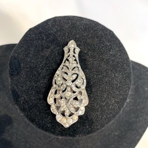 Rare, signed sterling antique brooch.